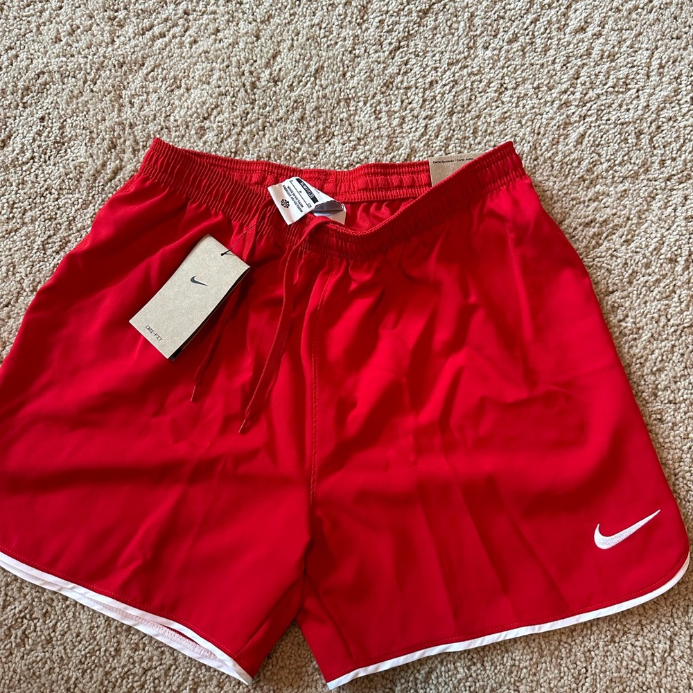 Nike Red Athletic Shorts